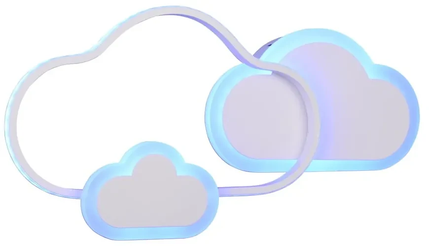 Corp de iluminat pentru copii alb 52x25 cm Cloudy – Trio