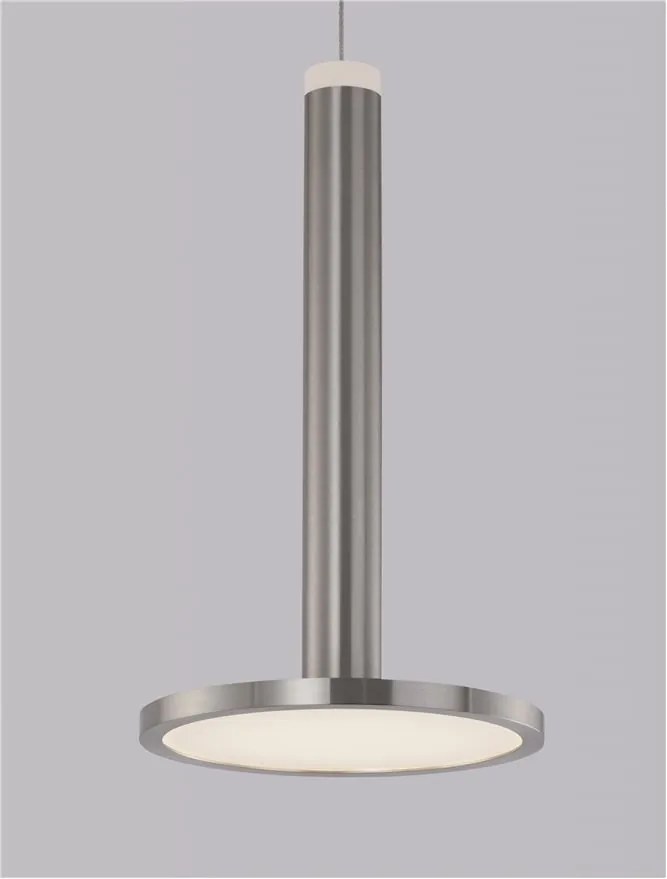 Lustra / Pendul LED modern design minimalist PALENCIA nickel