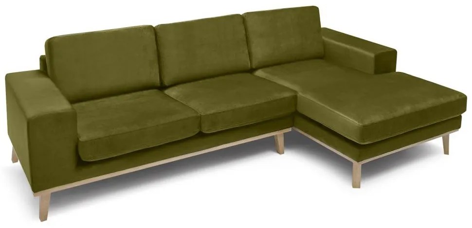 Coltar Culoare Verde, MOON Varianta de canapea: Colt Stanga