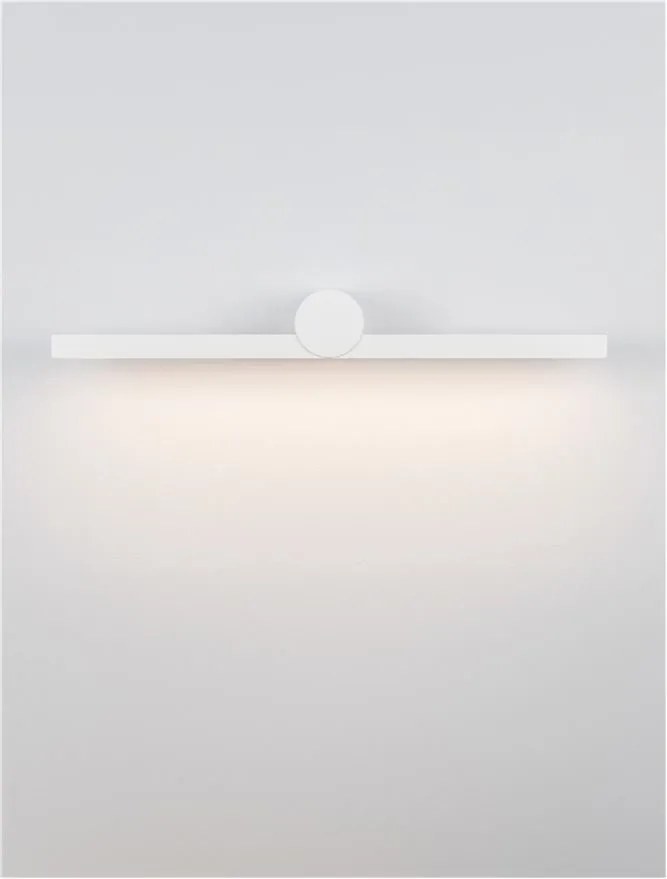 Aplica de perete LED pentru oglinda baie IP54 BREGGO alb, 61cm