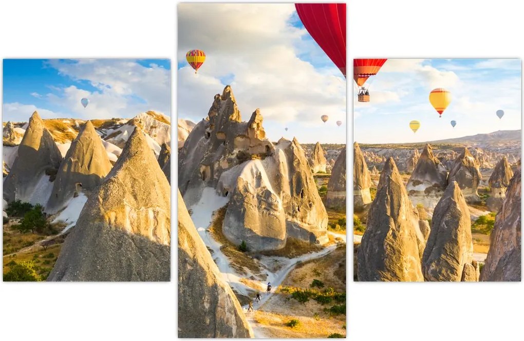 Tablou - Baloane cu aer cald (90x60 cm)