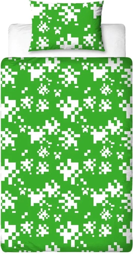 Lenjerie de pat pentru copii MINECRAFT HEROES colorata Dimensiune lenjerie de pat: 70 x 80 cm | 140 x 200 cm