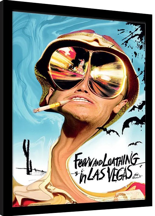 Poster înrămat Fear and Loathing in Las Vegas