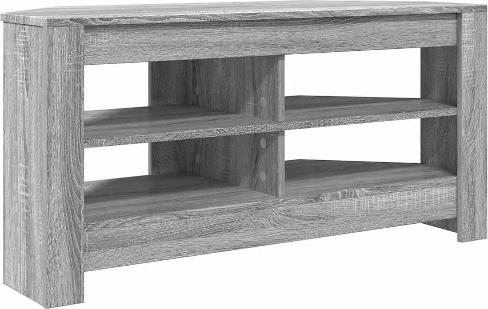 vidaXL DulapdecolțpentruTV Gri Sonoma 102 x 40,5 x 45 cm Lemn compozit