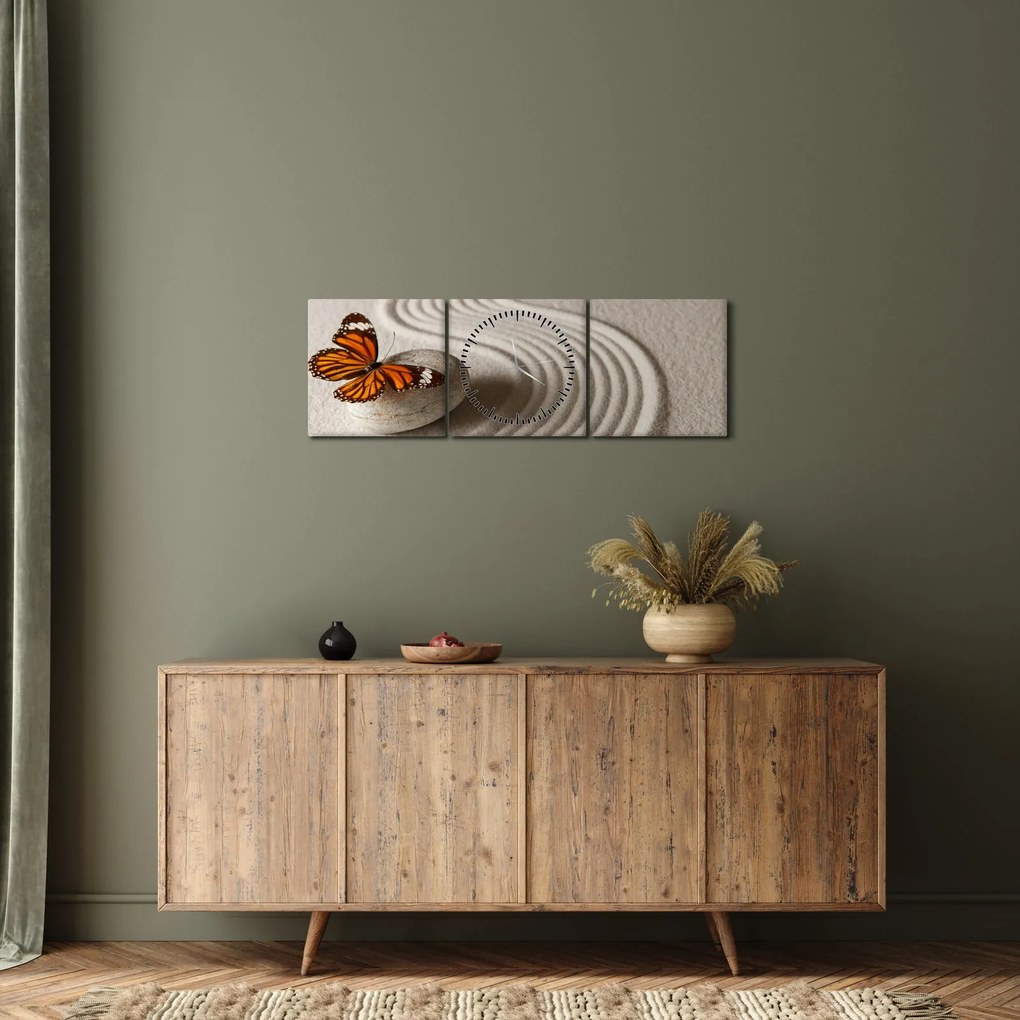 Tablou - Liniște în suflet (cu ceas) (90x30 cm)