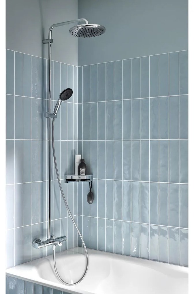 Grohe Vitalio Start System set cada si dus perete cu termostat da crom 26988001
