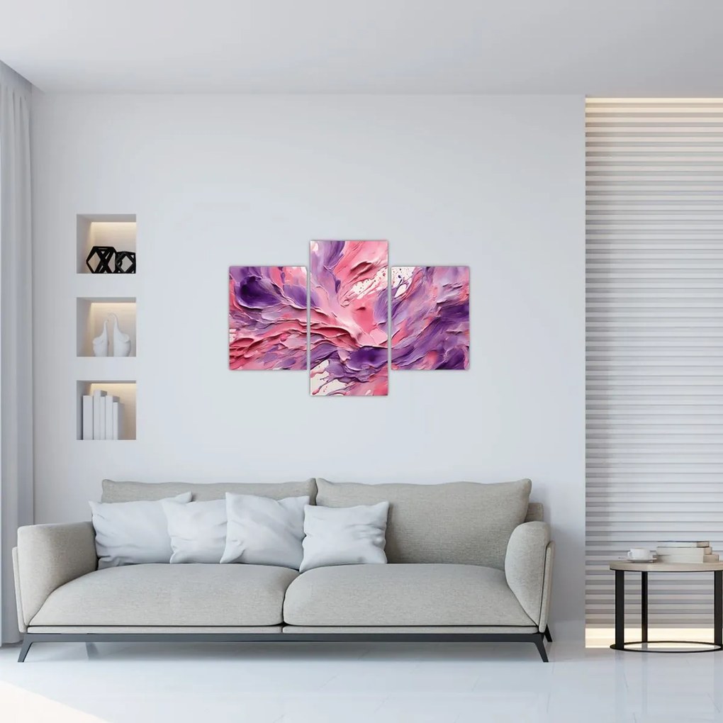 Tablou - Abstracție romantică (90x60 cm)