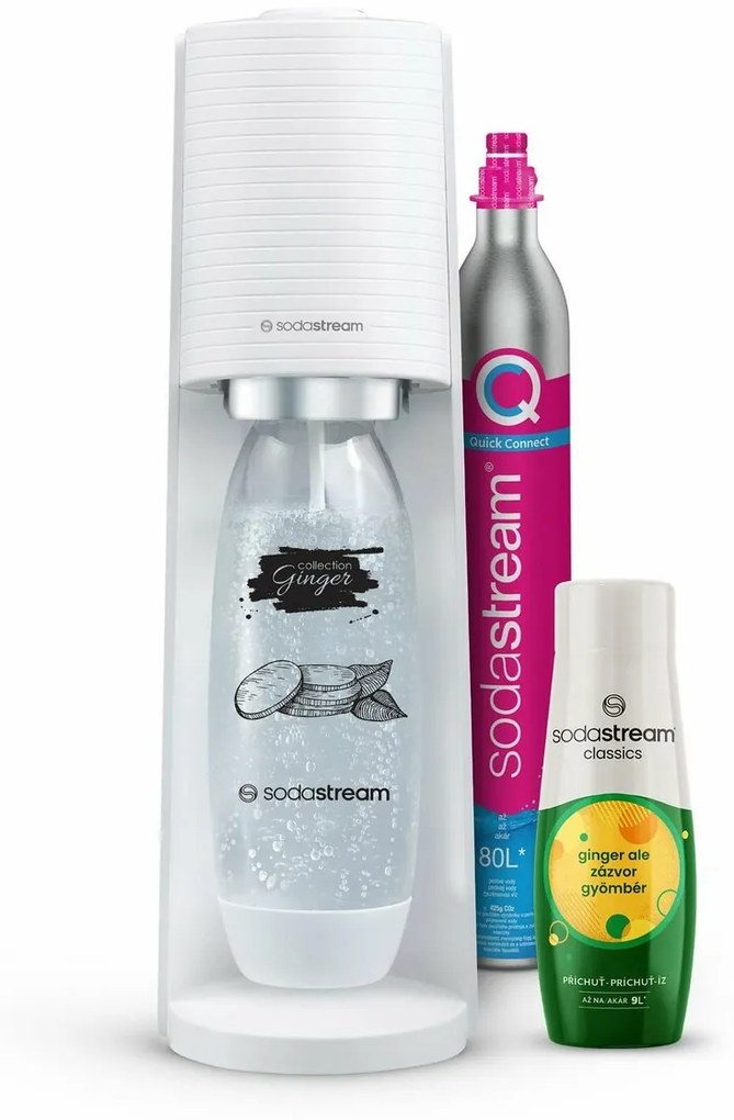 Sodastream Tera White Ginger Ale Mpack Producătorde apă spumantă