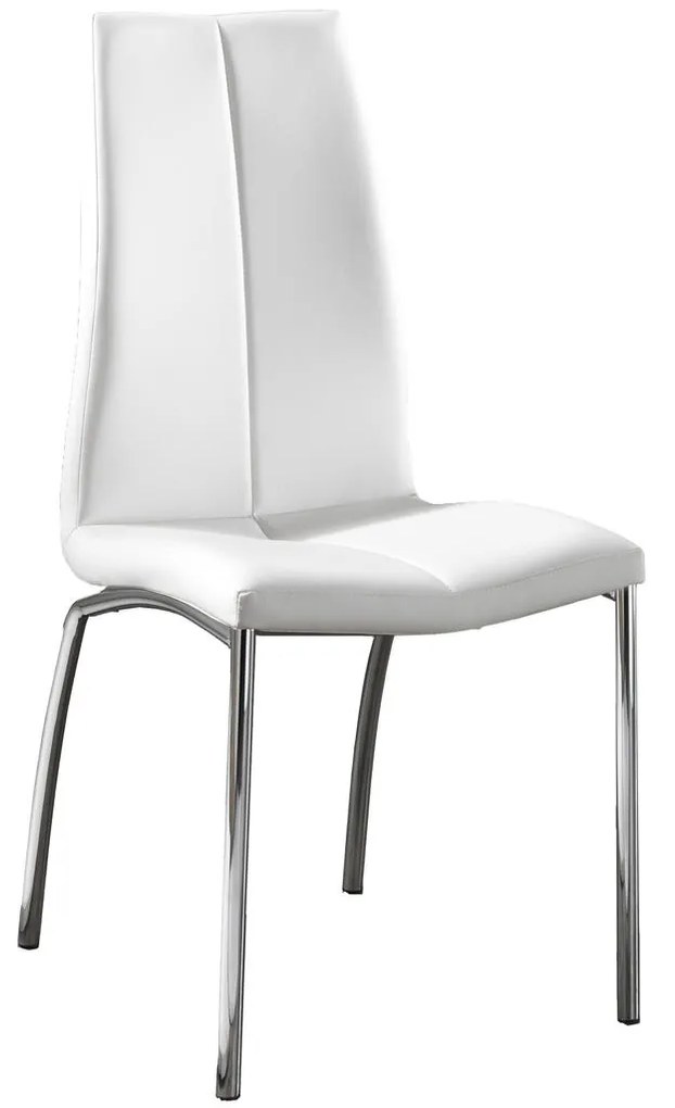 STONES Scaun din piele ecologică 43cm X 44cm H. 92cm | Aosom Romania