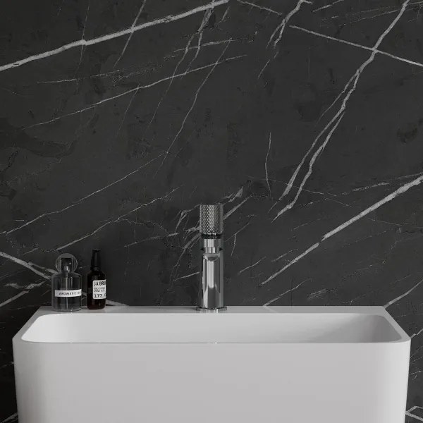 Baterie de lavoar OMNIRES CT8010CR CONTOUR 16,6 cm crom lucios