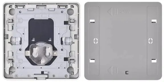 Comutator cu 4 butoane GoSmart Tuya negru