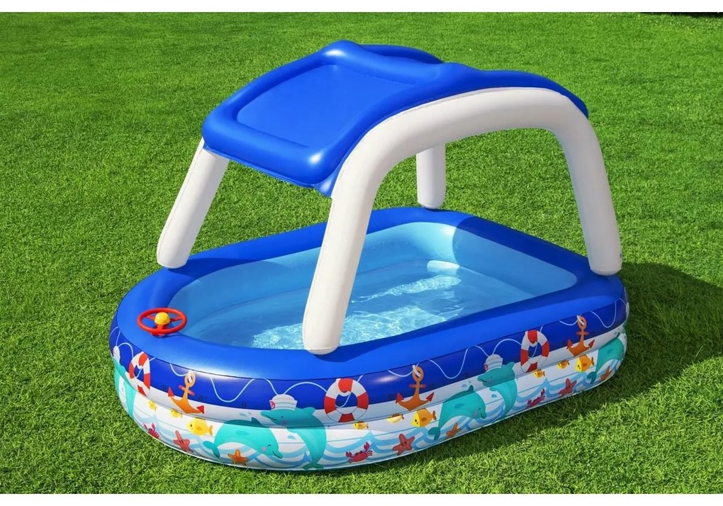 Piscină gonflabilă Bestway Captain Family,213 x 155 x 132 cm