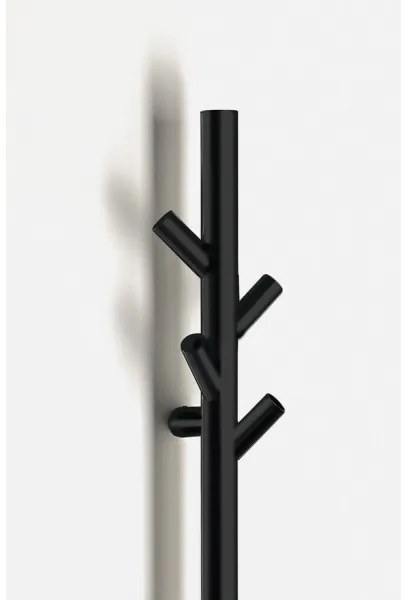 Uscător electric de prosoape Sapho PASADOR 30W/230V 150 cm negru mat