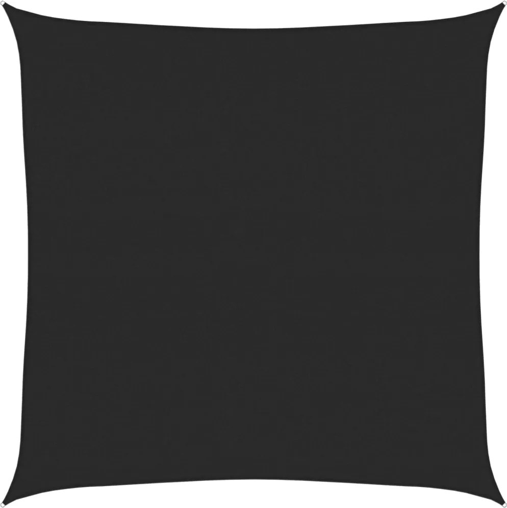 vidaXL Pânză parasolar, negru, 4,5 x 4,5 m HDPE, 160 g/m²