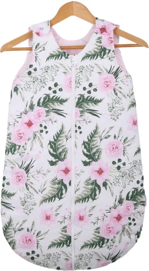 ShopJK SAC DE DORMIT PENTRU COPII - BUMBAC - TRANDAFIRI
