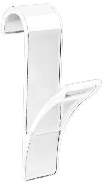 Cârlige pentru caloriferul din baie, transparente, set 6 buc