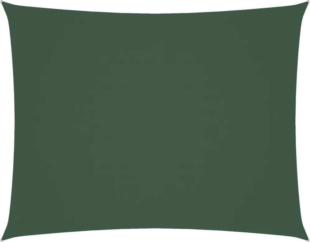 vidaXL Parasolar, verde închis, 6x8 m, țesătură oxford, dreptunghiular
