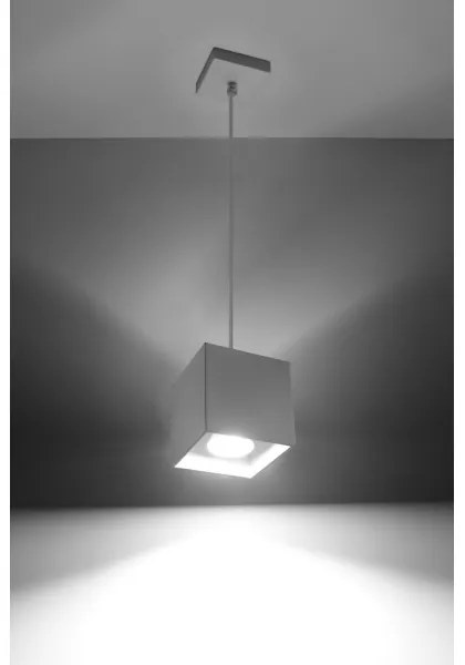 Lustră pe cablu QUAD 1 1xGU10/40W/230V alb