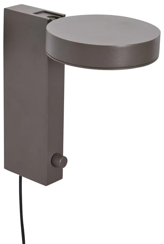 Aplică de perete maro Crea – Hübsch