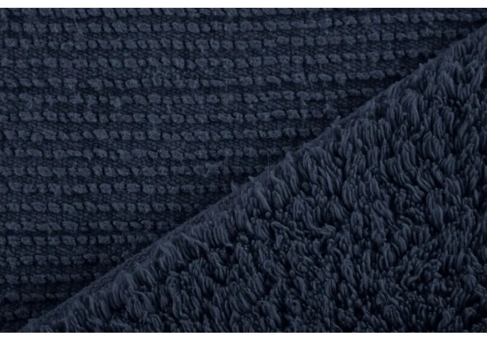 Covoraș de baie albastru închis 50x45 cm Riva - Tiseco Home Studio