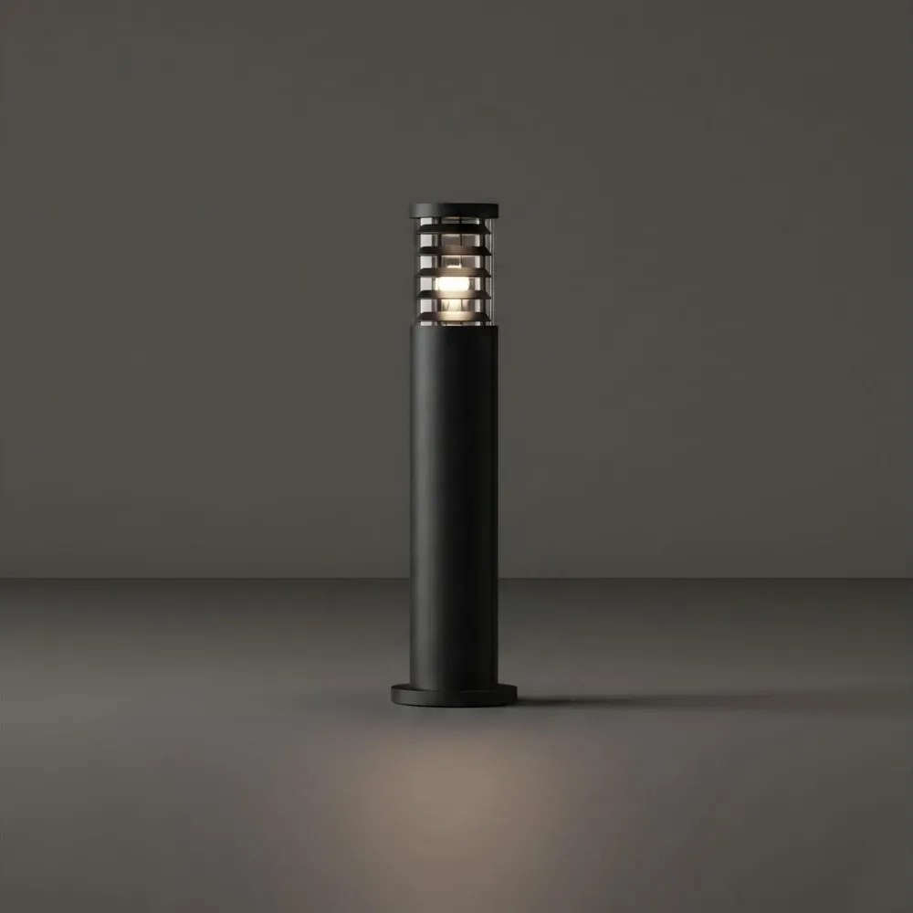 Ideal Lux - Lampă de exterior TRONCO, 1xE27/42W/230V, 60 cm, IP65, negru
