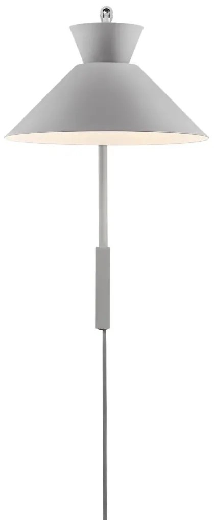 Aplica de perete design modern Dial gri