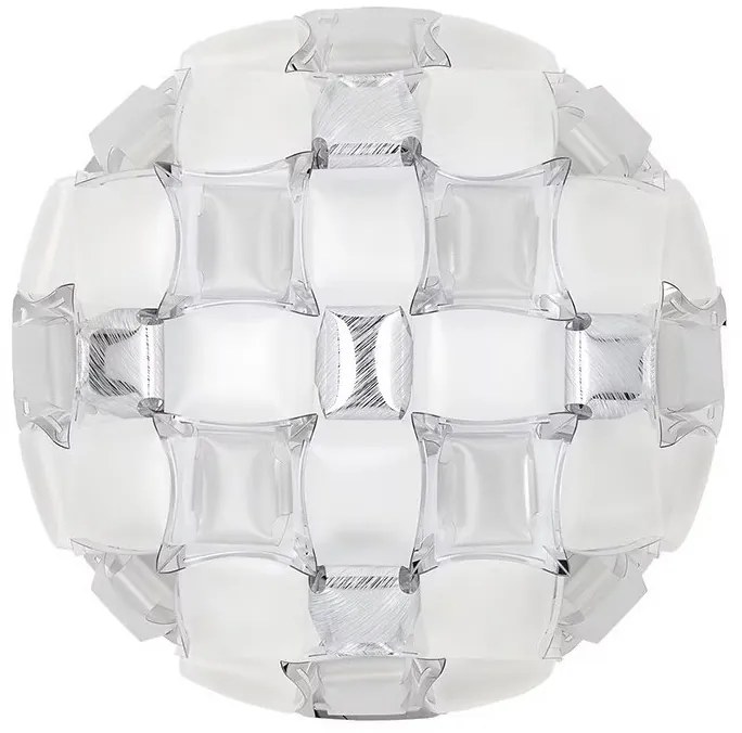 Aplica perete sau tavan design modern geometric Mida Medium Platino