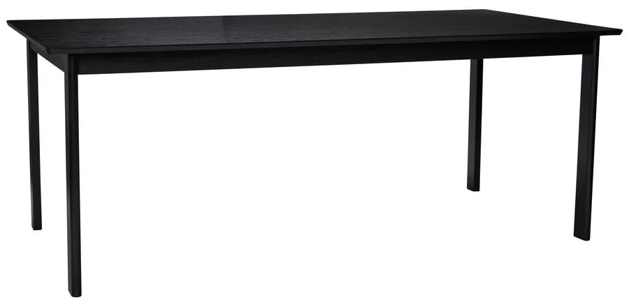 Masă de dining neagră 95x195 cm Dapper – Hübsch