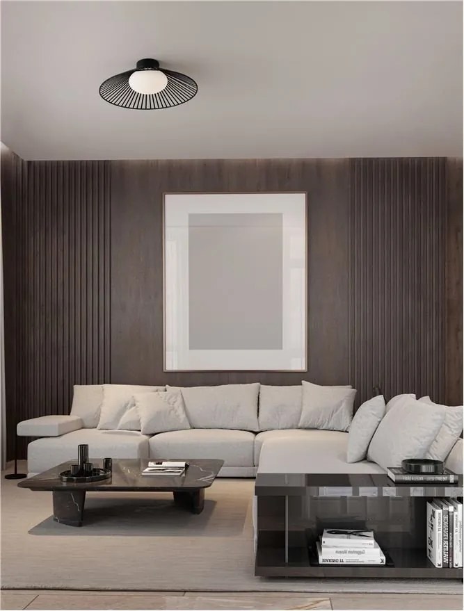 Plafoniera LED stil modern minimalist BRUME D-50cm