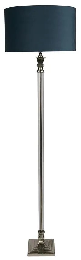 Lampadar/Lampa de podea design lux elegant Belle crom/teal