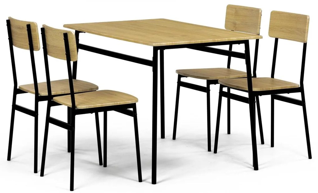 Set mobilier sufragerie Anasagasti 2 (stejar sălbatic) (pentru 4 persoane). 1120646