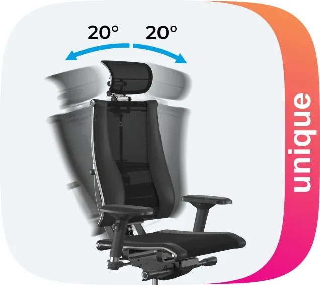 Scaun de birou - YOGA 4DF, ERGONOMIC METTA