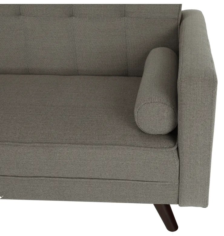 Canapea extensibilă, material gri-maro taupe, OTISA