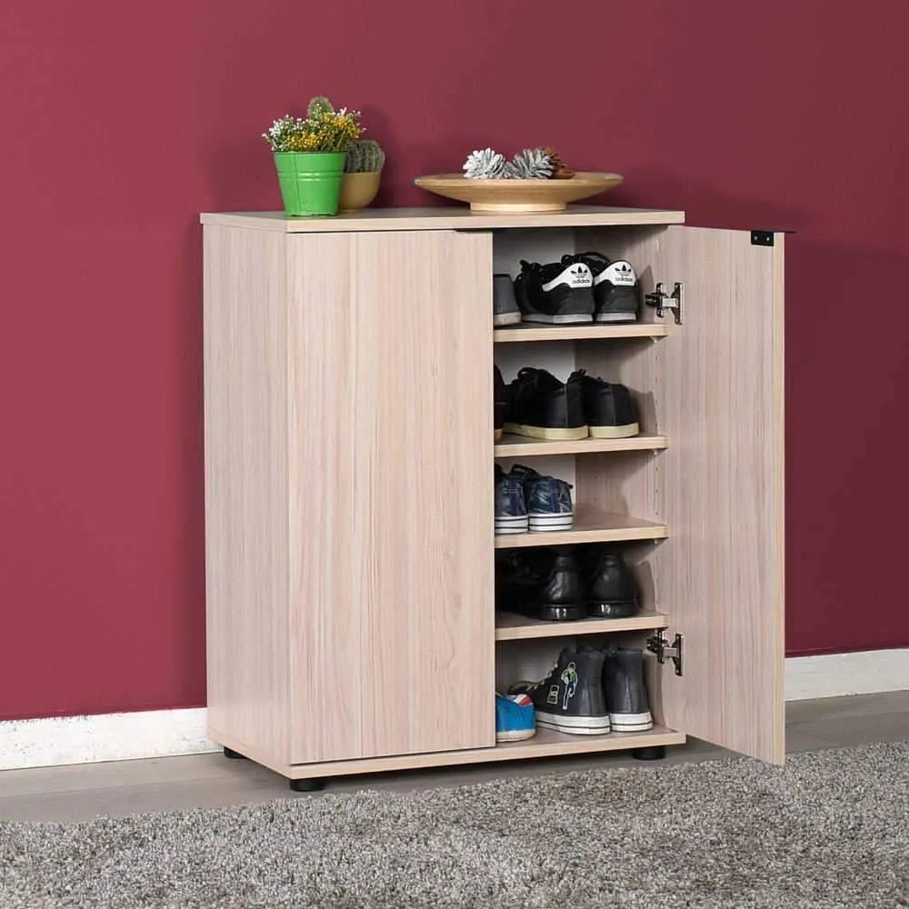 Comoda Multifunctionala Adore Dynamic, 2 usi, 5 rafturi, 60 x 78 x 34 cm