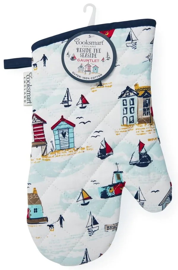Mănușă de bucătărie din bumbac Cooksmart ® Beside The Seaside