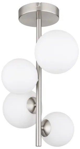 Lustră LED pe tijă RIHA 4xG9/3W/230V crom Globo 56140-4D