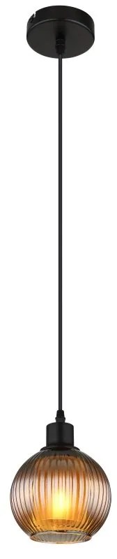 Pendul design modern ZUMBA negru/multicolor