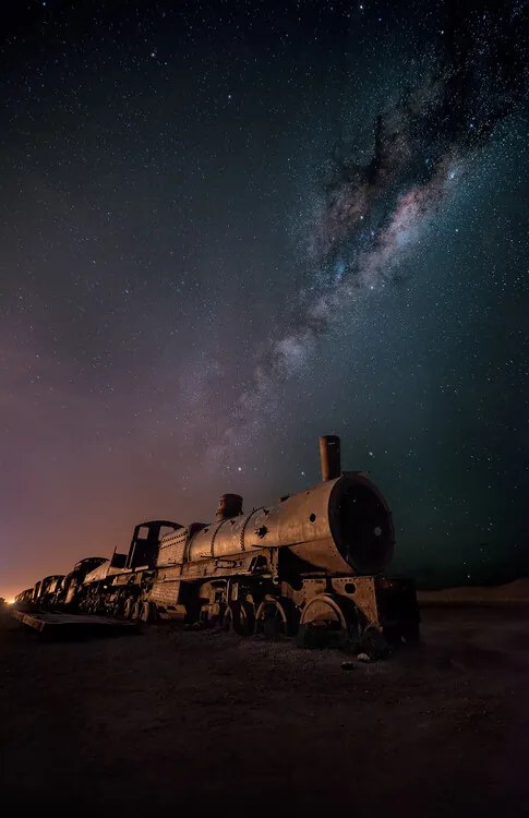 Fotografie Night On The Galactic Railroad, Hernan Calderon Velasco