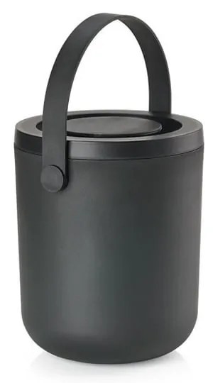 Coș pentru deșeuri organice Zone Bio, 3 l, negru