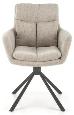 Scaun de dining HALSA, 1 buc., bej