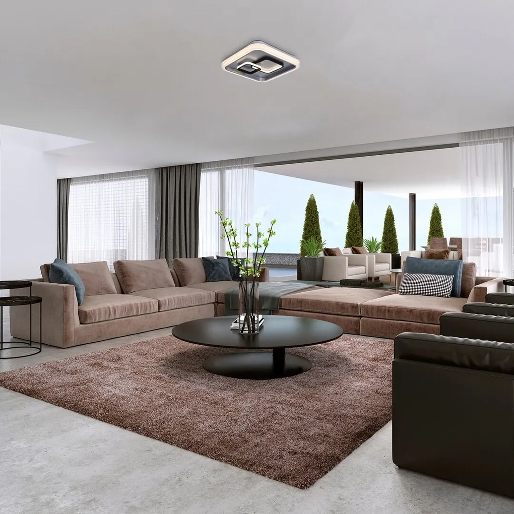 Plafoniera LED design minimalist Portia, 49x49cm 3318 RX