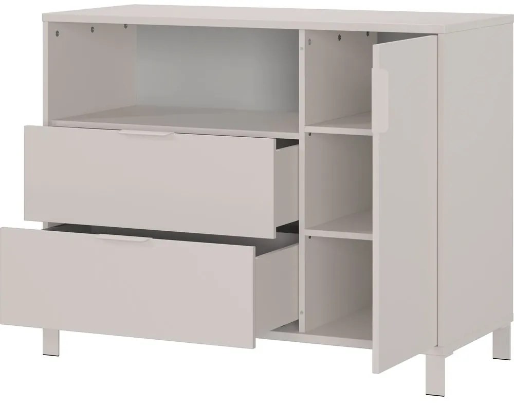 Comodă de copii crem 115x92x54 cm Alkmaar – Germania