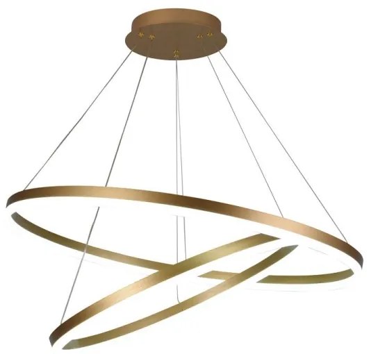 Lustră LED dimabilă pe cablu LED/100W/230V 3000-6500K + telecomandă