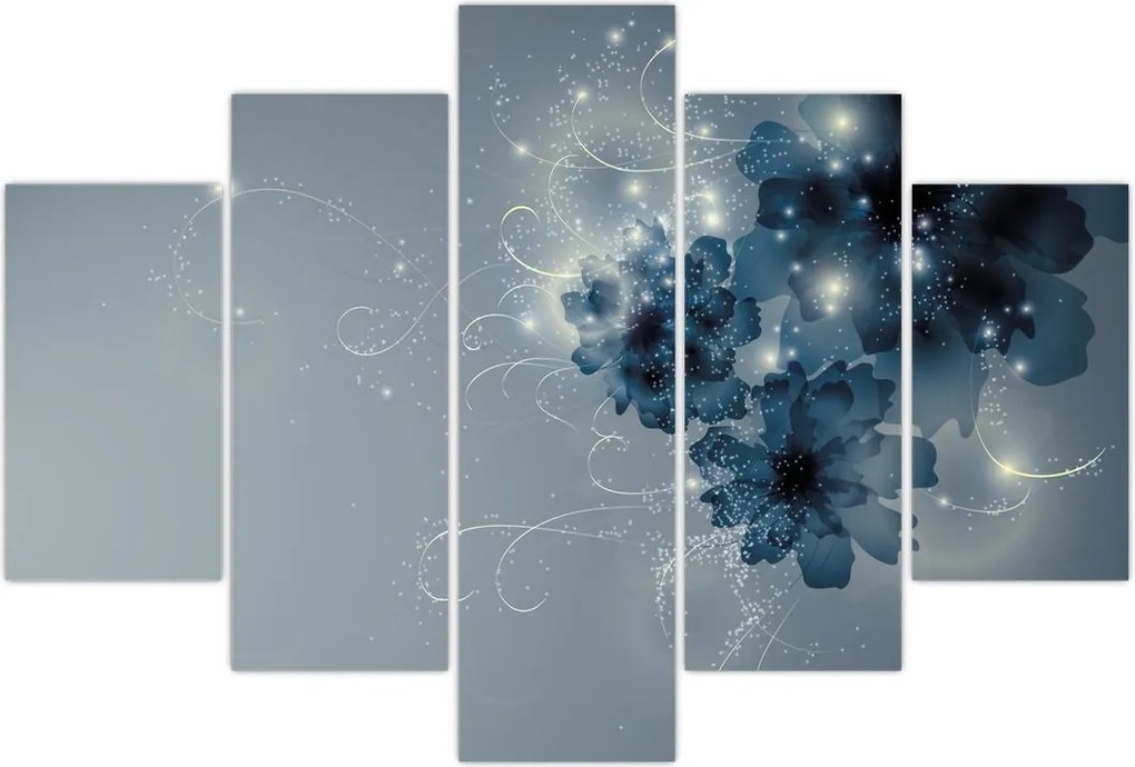 Tablou - Flori delicate (150x105 cm)