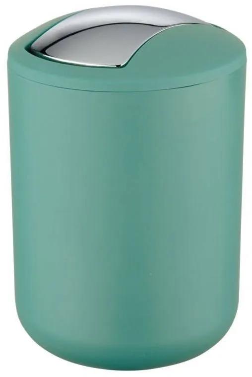 Coș de gunoi pentru baie BRASIL, 21 cm, verde, WENKO