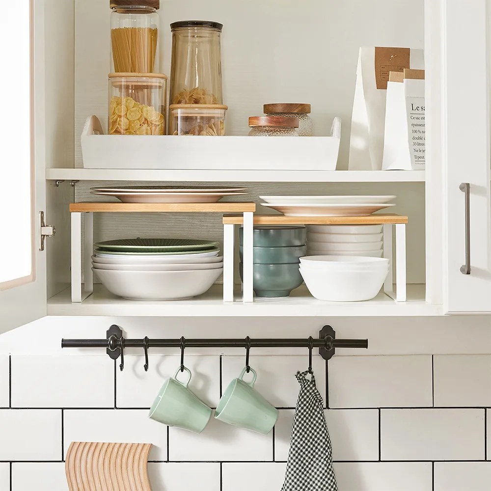 Set de 2 rafturi de bucătărie
