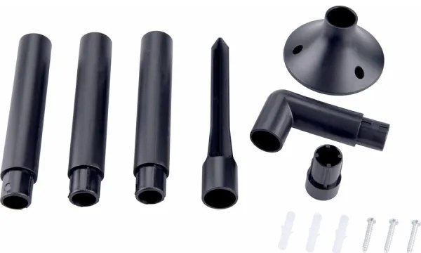 Corp de iluminat LED solar 4 în 1 Extol LED/600 mAh/1,2V IP44