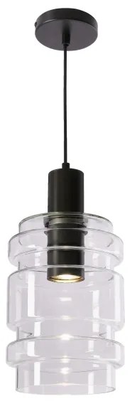 Lampă suspendată pe cablu RADON 1xE27/40W/230V transparentă