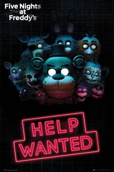 Poster Five Nights at Freddy's - Help Wanted, (61 x 91.5 cm)