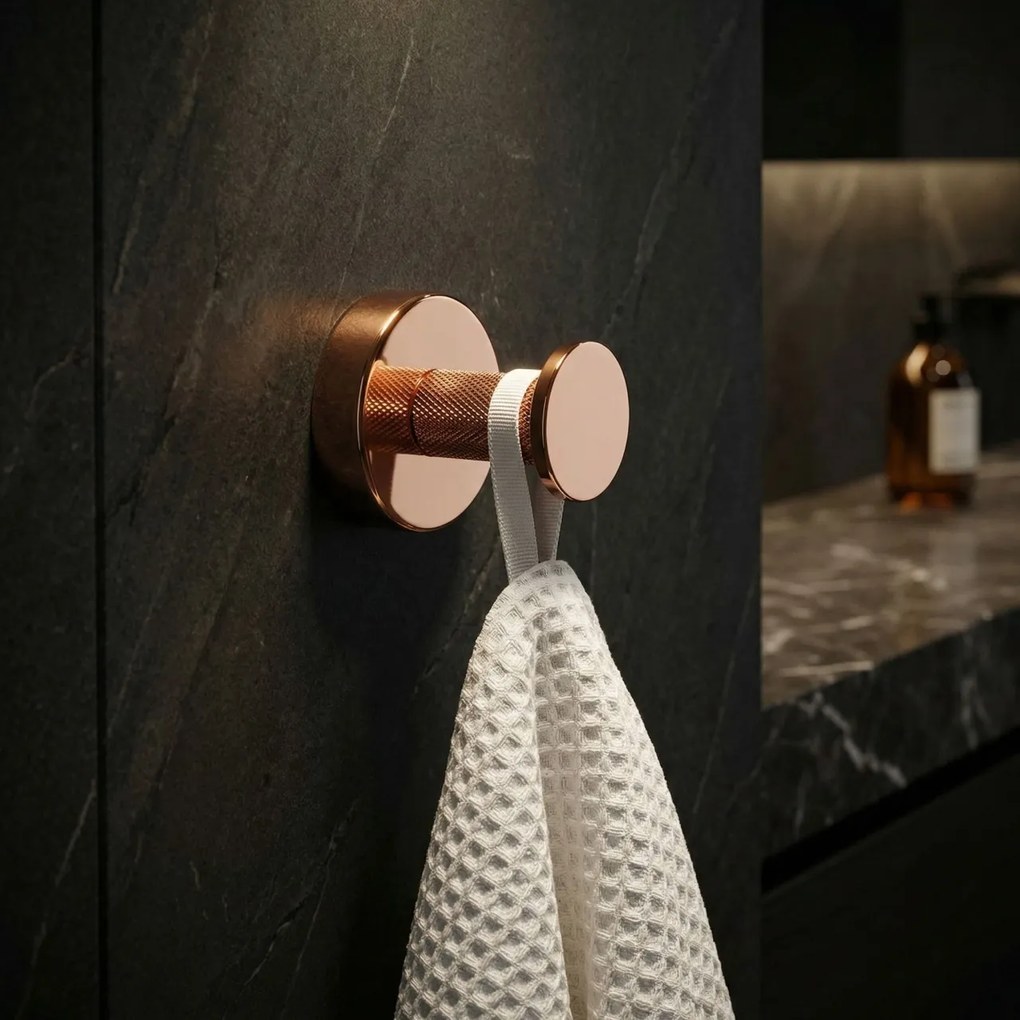 Cuier de baie 6606A Modern Gold